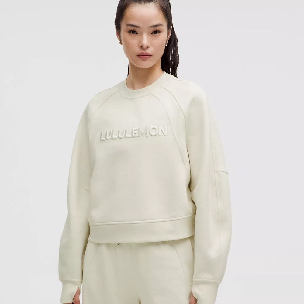 Lululemon Athletica Cream Oversized Boxy Sweatshirt